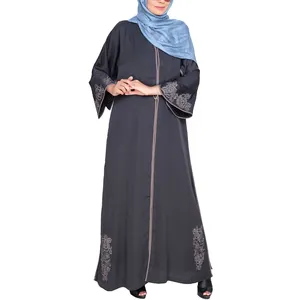 Formal slim Muslim Morocco Dubai dress Arabian Middle East Islamic exquisite embroidered dress