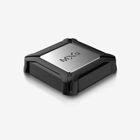 Boîtier TV Android Amlogic S905X4 Lecteur multimédia 4K Affichage numérique IPTV Décodeur