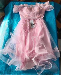 S-XXL शाम के कपड़े पहने महिला लड़कियों के लिए कंधे की छोटी पोशाक - Product Image 6