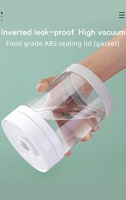 Bocaux de conservation alimentaire multifonctionnels en verre sous vide, hermétiques