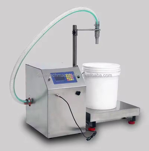 Macchina Riempitrice Elettrica Semiautomatica ad Alta Velocità e Grande Volume per Bevande Liquide con Pesatura Quantitativa - Product Image 4