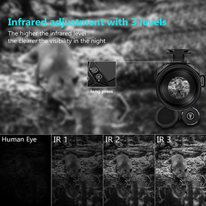 Z9005 <b>Night</b> Vision Goggles with Tactical <b>Light</b> 4K Infrared Digital <b>Night</b> Vision Monocular 8X Digital Zoom Headmount <b>Night</b> Vision - Product Image 5