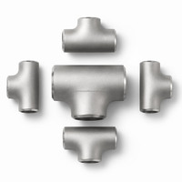Raccord en T sans soudure SCH160 en acier allié ASTM A234 WP91, à souder bout à bout, haute température, pour centrale électrique supercritique CNC de précision, conforme ASME B16.9