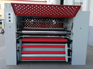 Ligne de laminage automatique PUR pour le travail <span class=keywords><strong>du</strong></span> bois TZ1350-PET, machine de laminage de film PET PVC haute brillance pour le contreplaqué MDF - Product Image 3