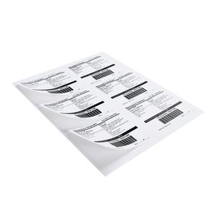 Impresión de Tamaño Personalizado, Logotipo Privado, Etiquetas de Inyección de Tinta A4, Etiquetas de Dirección de Envío de Alta Calidad, Hoja de Etiquetas Adhesivas para Impresora Térmica - Product Image 1