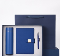Coffret Cadeau Carnet d'Affaires Personnalisé avec Logo, Journal à Feuillets Mobiles, Papeterie pour Réunions d'Entreprise
