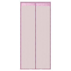 Cortina <span class=keywords><strong>para</strong></span> puerta con diseño <span class=keywords><strong>de</strong></span> rayas, agujeros <span class=keywords><strong>de</strong></span> diamante, Color negro, suave, magnético, mosquitera, gran oferta - Product Image 3