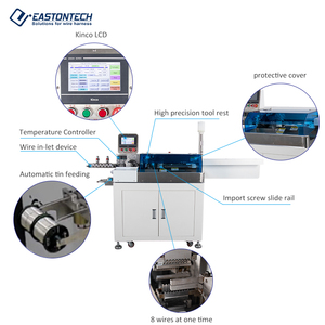 EW-8015 Tự Động 8 Dây Cắt Dây Tước Tinning Máy Dây Hàn Máy - Product Image 5