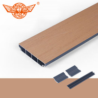 Dalles de terrasse en WPC à emboîtement DIY, revêtement de sol composite imperméable pour extérieur, dalles de terrasse en bois-plastique à clipser