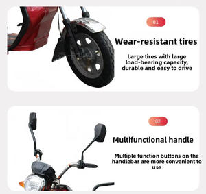 Petit moderne 2 places batterie pliante électrique 3 roues passager 2 personnes cargo <span class=keywords><strong>tricycle</strong></span> électrique - Product Image 4