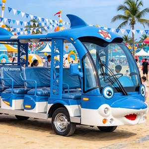 Autobús Turístico Eléctrico de Alta Calidad, 8-14 Asientos, Batería de Litio, Carga Rápida, para Transporte Turístico en Sitios Turísticos, Ciudades y Resorts - Product Image 1