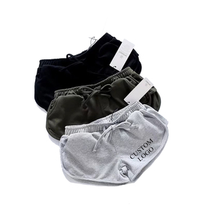 Stile <span class=keywords><strong>Sexy</strong></span> donna logo personalizzato palestra pantaloncini Super corti Hot signore cotone Booty <span class=keywords><strong>Mini</strong></span> <span class=keywords><strong>Shorts</strong></span> per le donne - Product Image 1