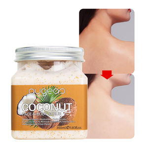 Gommage corporel au sucre bio, exfoliant, nettoyant en profondeur, hydratant, éclaircissant et purifiant, pour une peau éclatante, adapté à tous les types de peau, marque privée - Product Image 1