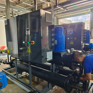 Bomba de Calor de Alta Temperatura para Limpieza de Obleas Fotovoltaicas y Calentamiento de Agua Pura R-410A 380V Construcción Metálica - Product Image 1