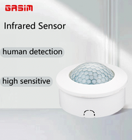 Lampe industrielle MR à détecteur de mouvement micro-ondes haute sensibilité, étanche à la pluie, 360 degrés, pour entrepôt et station-service, Chine