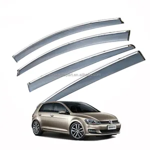 Top-Ranking Auto Accessoires Rain Guards Golf 6 Mk5 Mk8 Mk7 Windgeleiders 3 Deur Side Zijwindschermen Weer shield