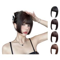 Nefusi วิกผมสังเคราะห์สำหรับผู้หญิง, วิกผมยาวผมหยิกเป็นลอนธรรมชาติเครื่องประดับประจำวันแบบเจ้าหญิง - Product Image 1