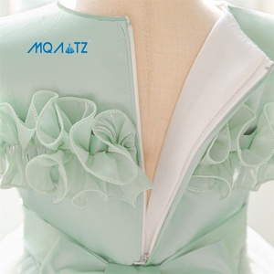 Robe de soirée élégante pour filles, tutu de princesse, col rond, costume de cosplay formel pour enfants de 6 ans, vêtements de fête - Product Image 5