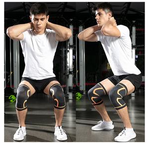 Gangsheng 통기성 무릎 지원 핫 세일 높은 탄성 압축 무릎 소매 최고의 무릎 보호대 남성 & 여성 - Product Image 5