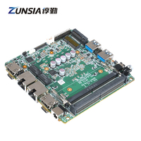 Carte mère NUC AMD AI Série 300 AI 9 365 /HX 370 AI 7 350 2*Lan I226-V 2*DDR5 1*RS232 2*USB 2*HD/Type-C Carte mère industrielle