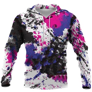 Sudaderas con Capucha sin Mangas Extra Grandes para Hombre, Sudaderas Estampadas con Bolsillo, 100% Algodón Transpirable, Verano, ODM, Logotipo Personalizado - Product Image 3