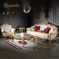 Ensemble de canapés en bois massif de style européen de luxe avec fauteuil inclinable haut de gamme sculpté à la main pour le salon