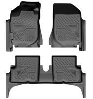 Tapis de sol de voiture 5D en TPE, matériau écologique, technologie de thermoformage, inodore, antidérapant, doublures sur mesure pour Renault Logan