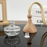 Diffuseur de parfum haut de gamme 10 ml en forme de goutte d'eau, pendentif pour voiture, accessoire de décoration intérieure avec logo personnalisé