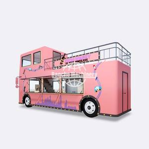 Nouveau design, grand camion de restauration mobile vintage de qualité commerciale en acier inoxydable, résistant à la rouille, pour la restauration rapide, les glaces et les snacks 2 - Product Image 4