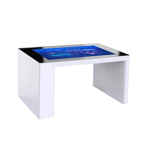 Mesa de Centro Táctil Inteligente en Forma de U de 43/55 Pulgadas, Pantalla LCD Interactiva Infrarroja/Capacitiva CY-004, Mesa de TV Inteligente CY-004, Venta al Por Mayor - Product Image 1