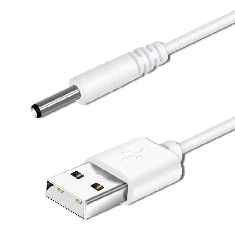 DC güç kaynağı 5V USB dönüştürücü kablosu USB DC3.5mm şarj kablosu güç kablosu