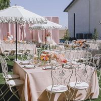 Linge de décoration de mariage, événements de banquet, tissu de couverture de table pour fête de mariage, nappe de mariage