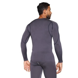 Sous-vêtements thermiques pour hommes PIHA SPORTS, hauts thermiques, chemises thermiques, couche <span class=keywords><strong>de</strong></span> base, compression, manches longues, tee-shirt <span class=keywords><strong>de</strong></span> sport doublé - Product Image 3