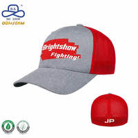 Gorras de Béisbol Personalizadas de 6 Paneles con Malla, Diseño Clásico Colorblock, Certificación BSCI y GRS, para Uso Unisex en Exteriores
