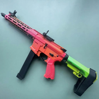 Pistola de Juguete Eléctrica MP5 ARP9 M416 AK47 P90 M4A1 MP7 para Juego de Disparos al Aire Libre, Réplica Real de Pistola de Gel CS AK