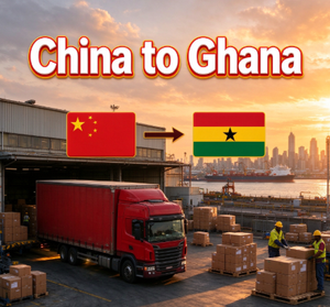 Entrega exprés internacional de China a Ghana, envío puerta a puerta, entrega a direcciones privadas disponible. - Product Image 1