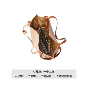 Bolso de mano de cuero de vaca de gran capacidad para mujer, bolsa de mano femenina, de diseñador, de lujo, de cuero genuino, grande, gran oferta, <span class=keywords><strong>2022</strong></span> - Product Image 6