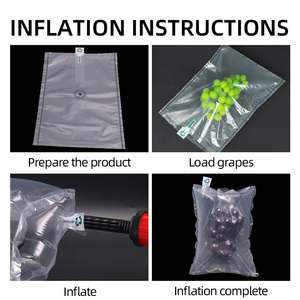 Nhà Máy đệm bảo vệ VOID điền Inflatable đệm không khí Túi điền bao bì túi cho son môi - Product Image 5