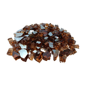 กระจกนิรภัย1/2 "สีเขียวสะท้อนแสงสำหรับตกแต่งเตาผิงก๊าซทองแดง - Product Image 2