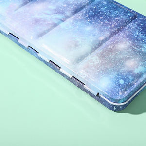 <span class=keywords><strong>Palette</strong></span> d'<span class=keywords><strong>aquarelle</strong></span> portable en métal pour peinture, forme personnalisée, la meilleure pour les voyages - Product Image 3