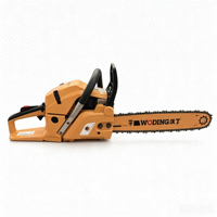 Tronçonneuse à essence professionnelle 54,6 cm³ W9070A 3,2 kW, coupe-bois robuste