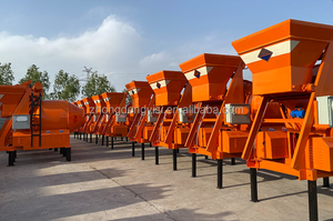 Mezcladora de Cemento Automática Diésel para Construcción, de Gran Capacidad, con Tolva Basculante, Equipo para Mezclar Mortero y Hormigón - Product Image 5