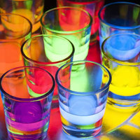 Sous-verre lumineux interactif multicolore RVB en EVA étanche pour bar, accessoire LED créatif pour bouteille