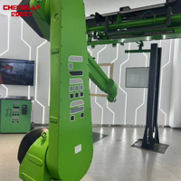 Machine de peinture robotisée automatique, bras robotisé de pulvérisation de peinture, 6 axes programmables, bras robotisé industriel automatique pour la peinture en poudre