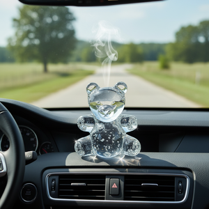 Deodorante per Auto a Forma di Animale in Cristallo |   Ornamento per Cruscotto con Aromaterapia |   Decorazione per Auto a Forma di Animale Carino, Idea Regalo - Product Image 3