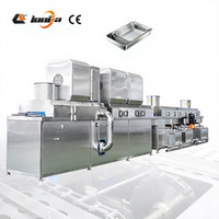 Machine de nettoyage haute pression pour cages avicoles, nettoyeurs de plateaux de tunnel, machine à laver les plateaux de cuisson en fer pour la conservation de l'eau