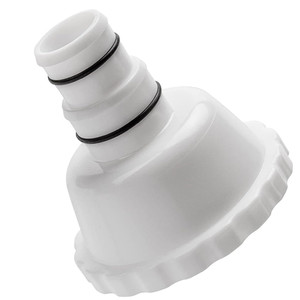 อะแดปเตอร์เครื่องดูดฝุ่นสระว่ายน้ำ Rp Rx Skimmer 1.5 นิ้ว ข้อต่อสำหรับสระว่ายน้ำเหนือพื้นดิน อุปกรณ์เสริมพีวีซีสีขาว - Product Image 1