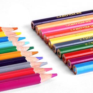 Hexagon Shape Easy to <b>Start</b> 12 Colors Pencil Drawing Art Sketching Student 36Pcs Colored Wood Pencils Sets for <b>School</b> - Product Image 1