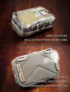 Muestra gratis al por mayor de camuflaje al aire libre de los hombres chaleco táctico bolsas de pecho ligero para bolsa de deporte multifunción - Product Image 6