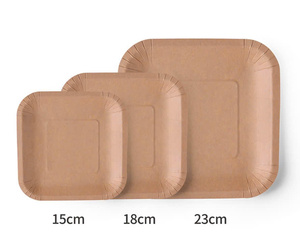 <b>Disposable</b> Catering 15cm Paper <b>Plate</b> for Food Presentation Restaurant Buffet and Banquet Service Wholesale Factory - Product Image 3